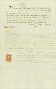 Affranchit et libère Martha du service de Samuel Philips - Samuel Philips
